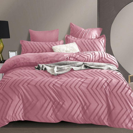 Lenjerie de pat Jacquard 6 piese – Eleganta si rafinament pentru dormitor | COD 0103-SEP