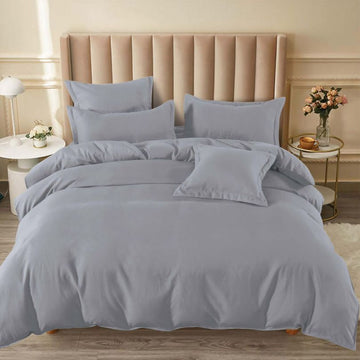 Lenjerie de pat bumbac finet  – 6 piese: Confort si stil pentru un somn odihnitor  | COD 1609-S