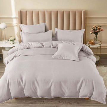 Lenjerie de pat bumbac finet  – 6 piese: Confort si stil pentru un somn odihnitor  | COD 1610-S