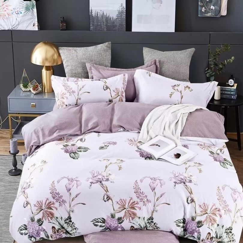 Lenjerie de pat bumbac finet – 6 piese | Eleganta si Confort la Tine Acasa | COD 0045 - CF