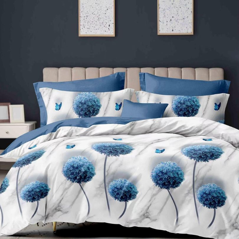 Lenjerie de pat bumbac finet – 6 piese | Eleganta si Confort la Tine Acasa | COD 0065 - CF