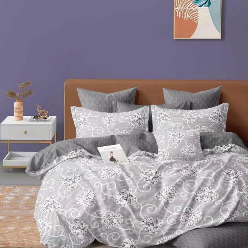 Lenjerie de pat bumbac finet – 6 piese | Eleganta si Confort la Tine Acasa | COD 0066 - CF