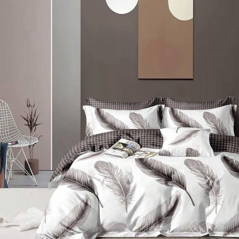 Lenjerie de pat bumbac finet – 6 piese | Eleganta si Confort la Tine Acasa | COD 0076 - CF