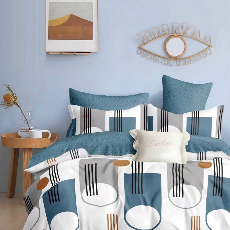 Lenjerie de pat bumbac finet – 6 piese | Eleganta si Confort la Tine Acasa | COD 0081 - CF