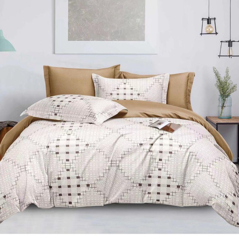 Lenjerie de pat bumbac finet – 6 piese | Eleganta si Confort la Tine Acasa | COD 0083 - CF