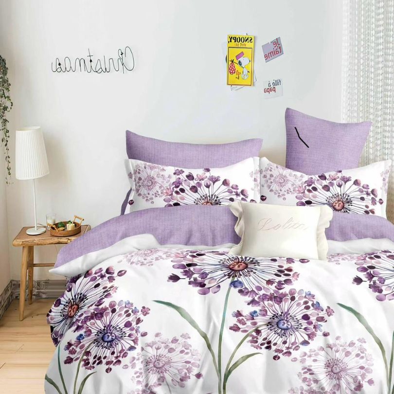 Lenjerie de pat bumbac finet – 6 piese | Eleganta si Confort la Tine Acasa | COD 0087 - CF