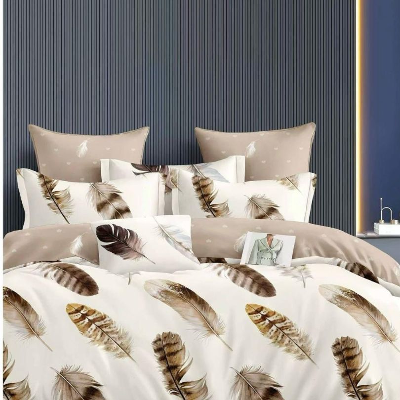 Lenjerie de pat bumbac finet – 6 piese | Eleganta si Confort la Tine Acasa | COD 0092 - CF