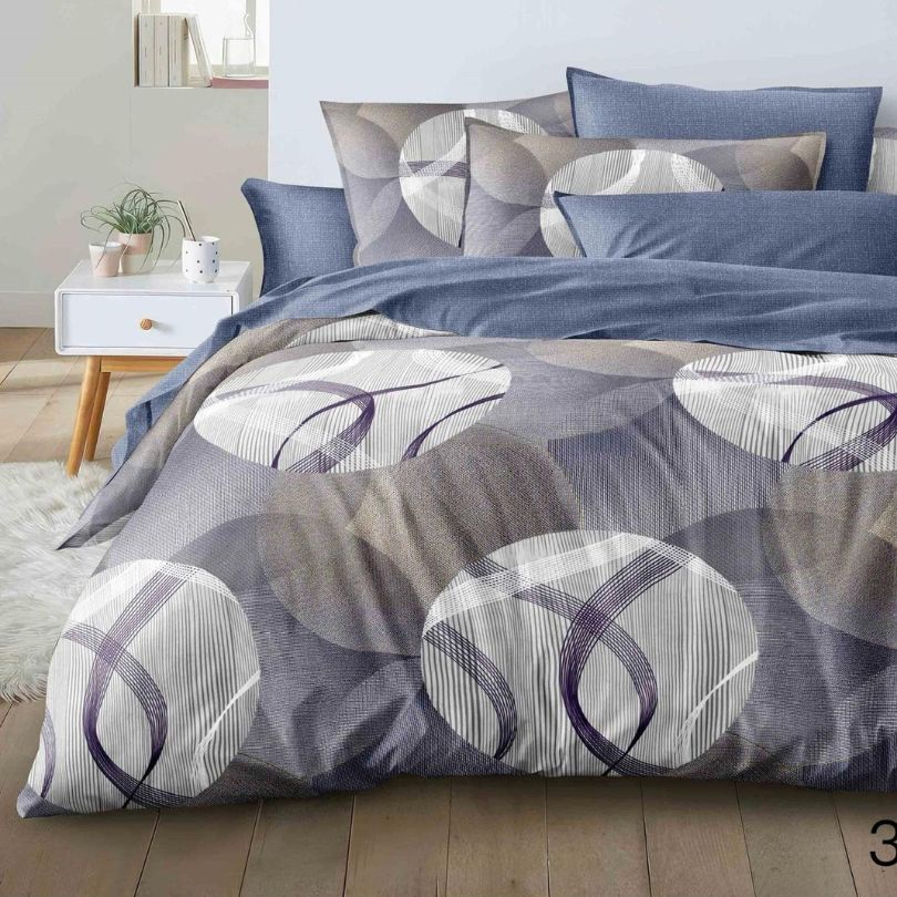 Lenjerie de pat bumbac finet – 6 piese | Eleganta si Confort la Tine Acasa | COD 0095 - CF