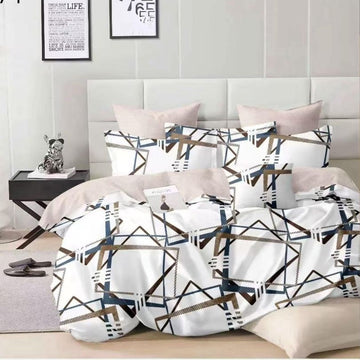 Lenjerie de pat bumbac finet – 6 piese | Eleganta si Confort la Tine Acasa | COD 0100 - CF