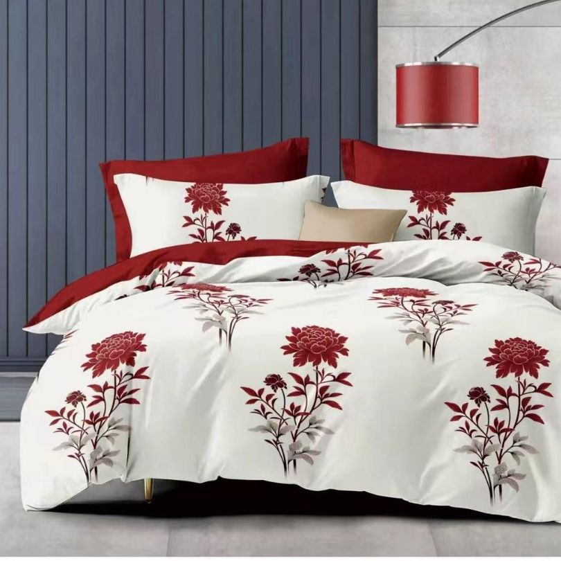 Lenjerie de pat bumbac finet – 6 piese | Eleganta si Confort la Tine Acasa | COD 0103 - CF