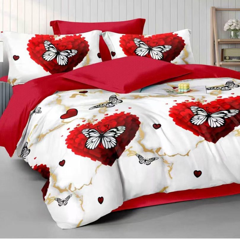 Lenjerie de pat bumbac finet – 6 piese | Eleganta si Confort la Tine Acasa | COD 0109 - CF