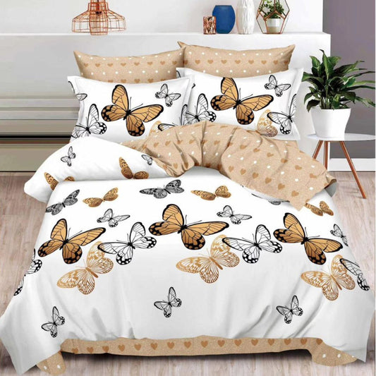 Lenjerie de pat bumbac finet cu elastic – 6 piese: Confort si stil pentru un somn odihnitor  | COD 0464-S