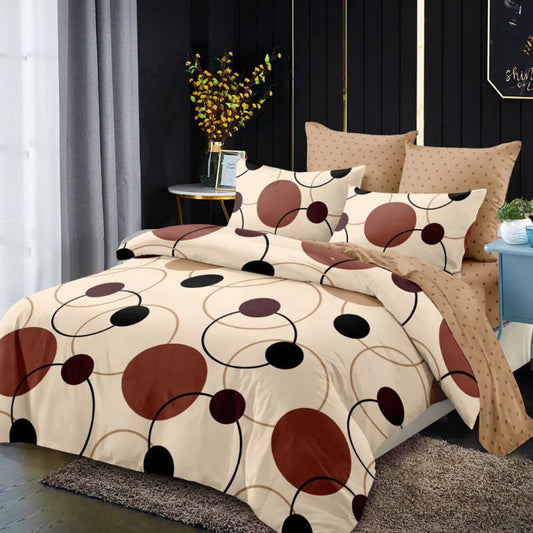 Lenjerie de pat bumbac finet cu elastic – 6 piese: Confort si stil pentru un somn odihnitor  | COD 0466-S