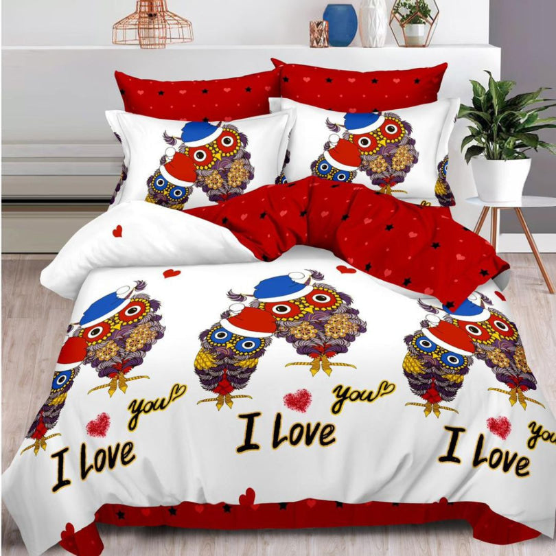 Lenjerie de pat bumbac finet cu elastic – 6 piese: Confort si stil pentru un somn odihnitor  | COD 0479-S