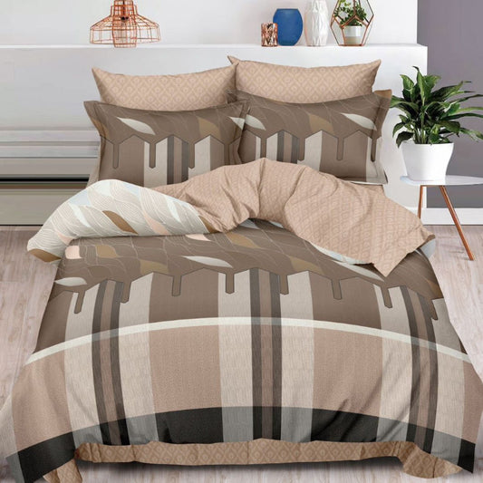 Lenjerie de pat bumbac finet cu elastic – 6 piese: Confort si stil pentru un somn odihnitor  | COD 0493-S