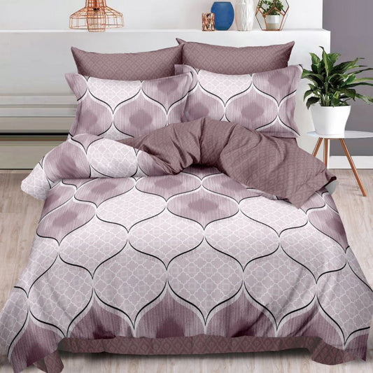 Lenjerie de pat bumbac finet cu elastic – 6 piese: Confort si stil pentru un somn odihnitor  | COD 0495-S