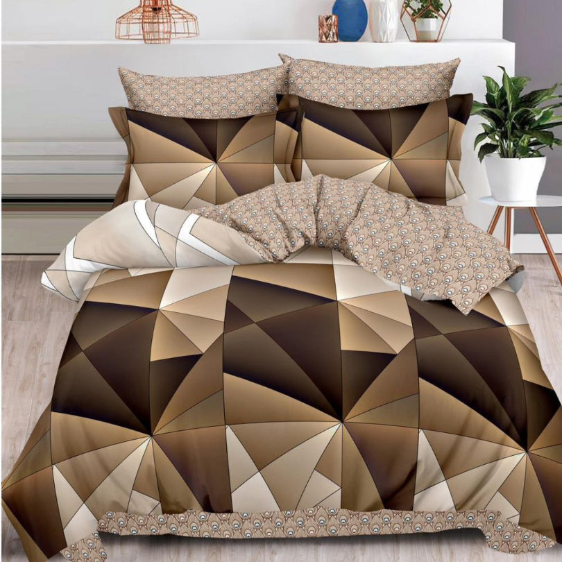 Lenjerie de pat bumbac finet cu elastic – 6 piese: Confort si stil pentru un somn odihnitor  | COD 0539-S