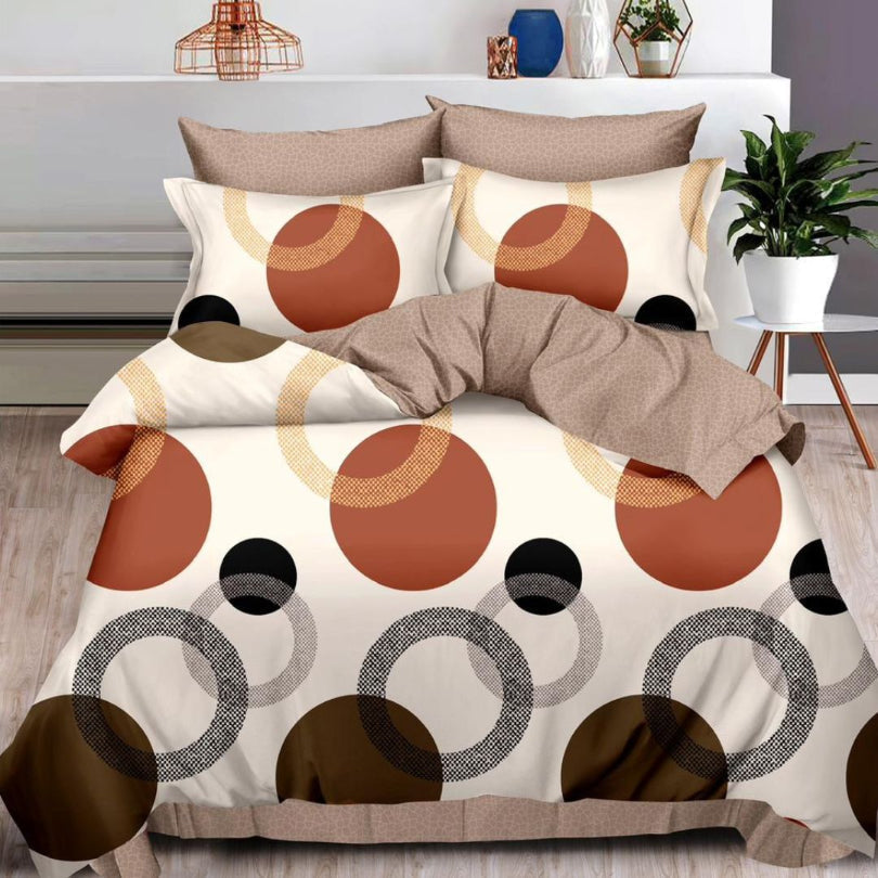 Lenjerie de pat bumbac finet cu elastic – 6 piese: Confort si stil pentru un somn odihnitor  | COD 0540-S