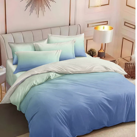 Lenjerie de pat bumbac finet cu elastic – 6 piese: Confort si stil pentru un somn odihnitor  | COD 0546-S