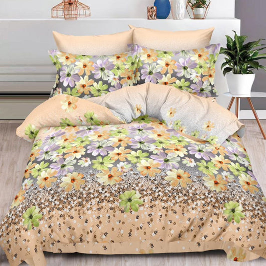 Lenjerie de pat bumbac finet cu elastic – 6 piese: Confort si stil pentru un somn odihnitor  | COD 0547-S