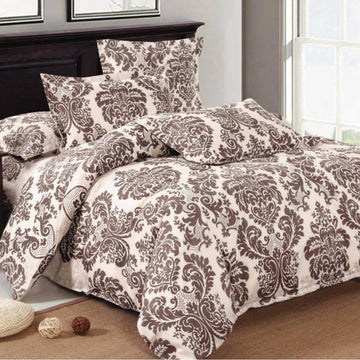 Lenjerie de pat din bumbac finet 6 piese – Model modern si culori vibrante | COD 0013 - CF