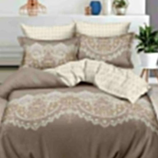 Lenjerie de pat din finet, 6 piese, ultra moale si calduroasa, set complet pentru confort | 2909-S