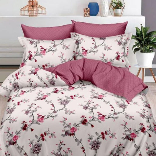 Lenjerie de pat din finet, 6 piese, ultra moale si calduroasa, set complet pentru confort | 2914-S