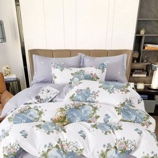 Lenjerie de pat din finet, 6 piese, ultra moale si calduroasa, set complet pentru confort | 2991-S