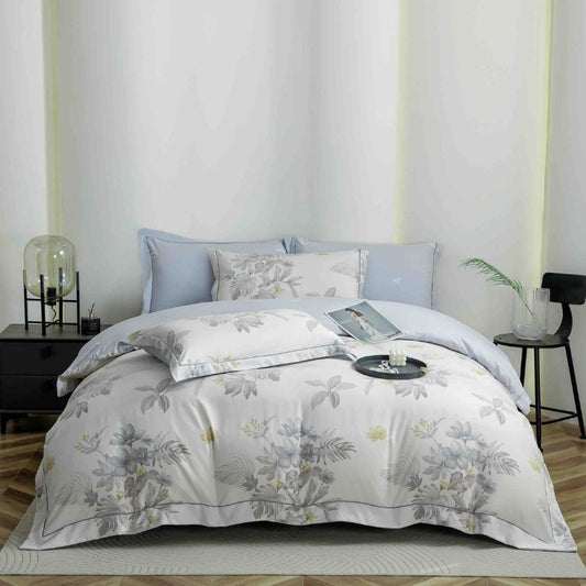 Lenjerie de pat finet lux, 6 piese, ultra moale, confort premium | 2529-J 