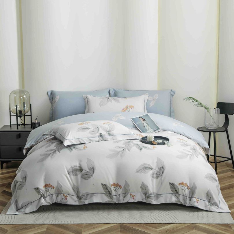 Lenjerie de pat finet lux, 6 piese, ultra moale, confort premium | 2531-J 