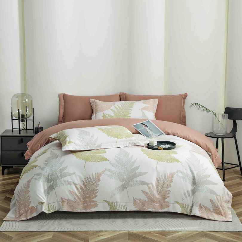 Lenjerie de pat finet lux, 6 piese, ultra moale, confort premium | 2532-J 