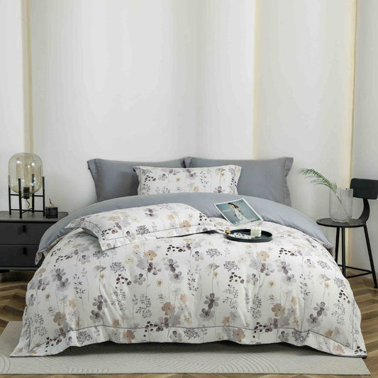 Lenjerie de pat finet lux, 6 piese, ultra moale, confort premium | 2534-J