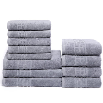 Set 12 Prosoape, Bumbac 100% Greek Border