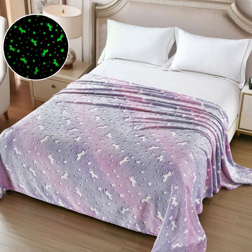 Patura Cocolino fosforescenta,  ultra pufoasa și magica | 2882-S