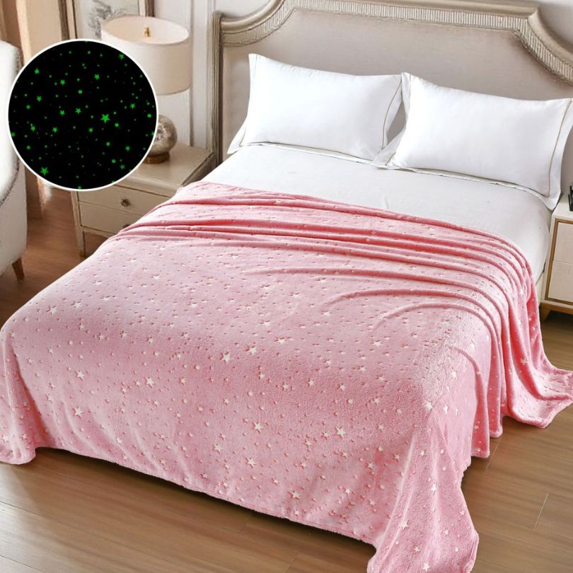 Patura Cocolino fosforescenta,  ultra pufoasa și magica | 2883-S 