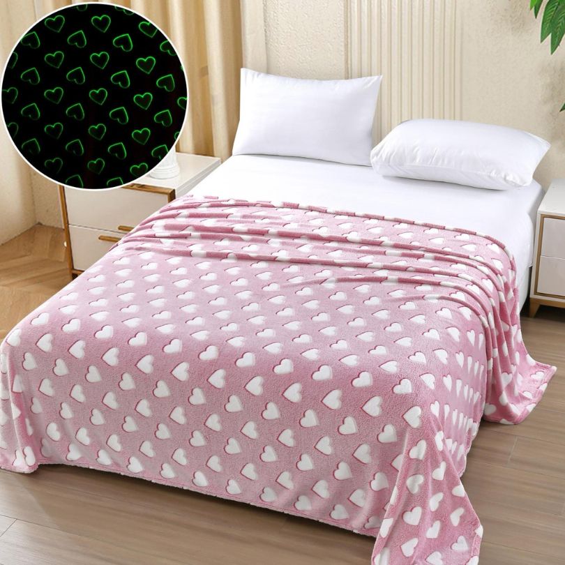 Patura Cocolino fosforescenta,  ultra pufoasa și magica | 2888-S 