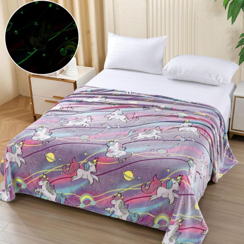 Patura Cocolino fosforescenta,  ultra pufoasa și magica | 2890-S 