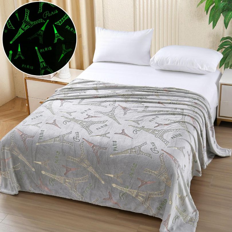 Patura Cocolino fosforescenta,  ultra pufoasa și magica | 2891-S 