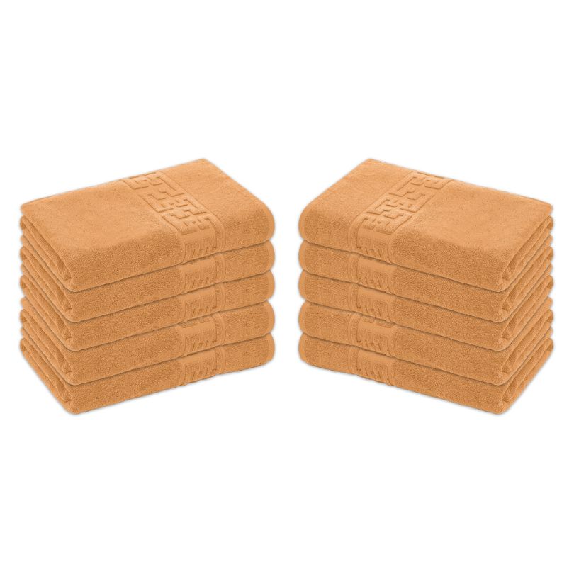 Set 10 prosoape Greek, bumbac 100%, 500 g/mp, ultra moi și absorbante | 0989-PK