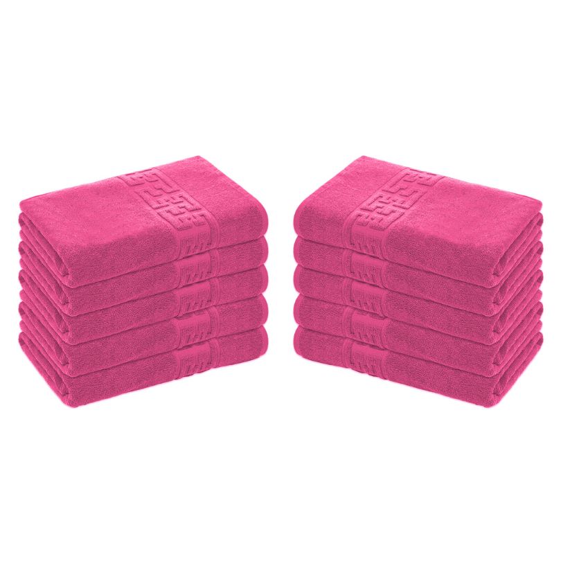 Set 10 prosoape Greek, bumbac 100%, 500 g/mp, ultra moi și absorbante|0991-PK