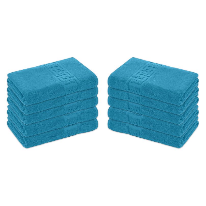 Set 10 prosoape Greek, bumbac 100%, 500 g/mp, ultra moi și absorbante|0994-PK