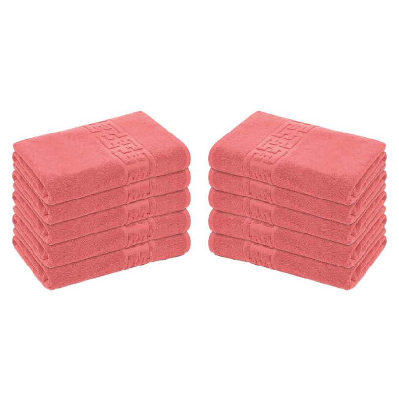 Set 10 prosoape Greek, bumbac 100%, 500 g/mp, ultra moi și absorbante|0995-PK 