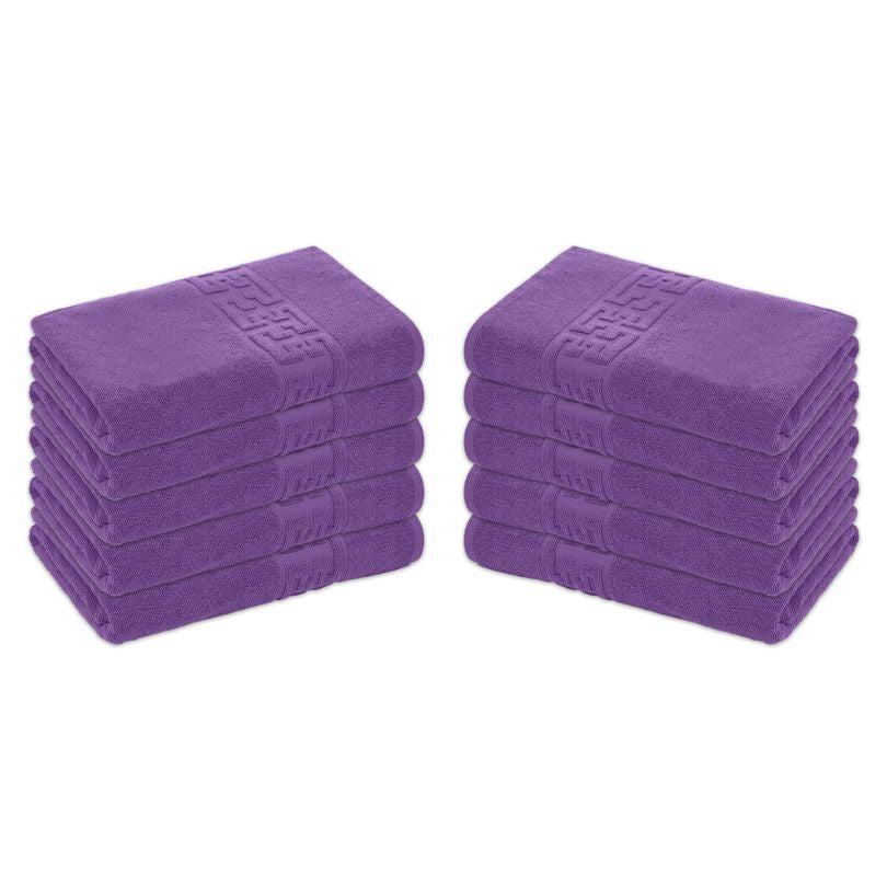 Set 10 prosoape Greek, bumbac 100%, 500 g/mp, ultra moi și absorbante|1000-PK 
