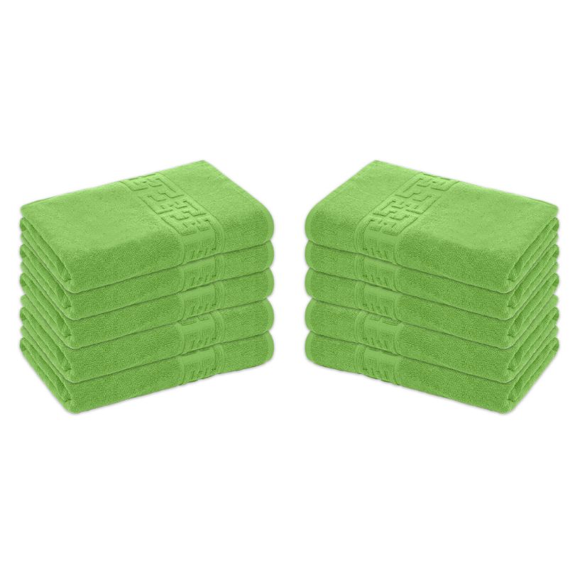 Set 10 prosoape Greek, bumbac 100%, 500 g/mp, ultra moi și absorbante|1002-PK 