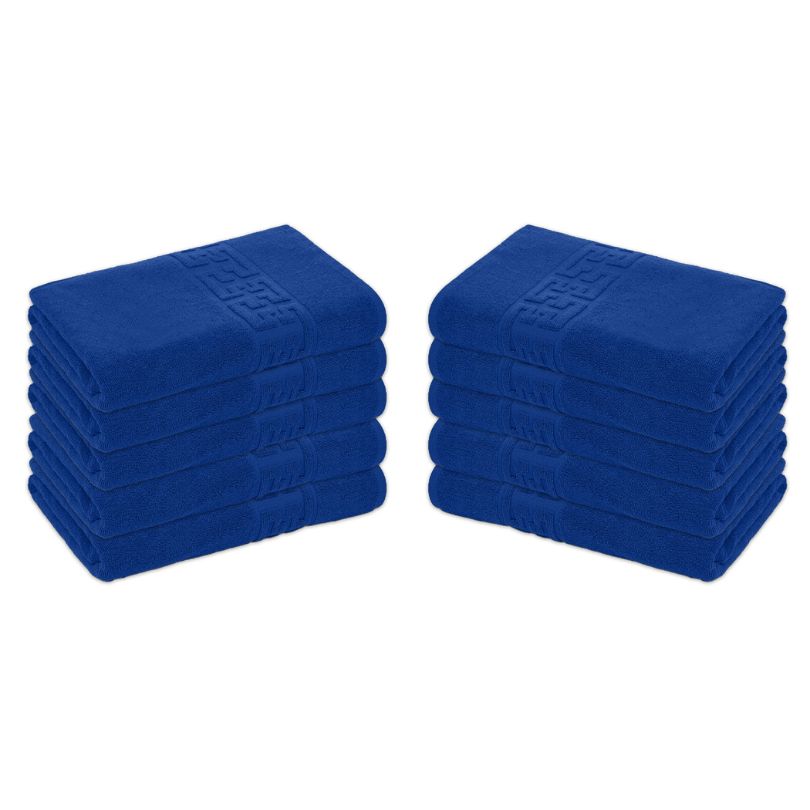 Set 10 prosoape Greek, bumbac 100%, 500 g/mp, ultra moi și absorbante|1003-PK 