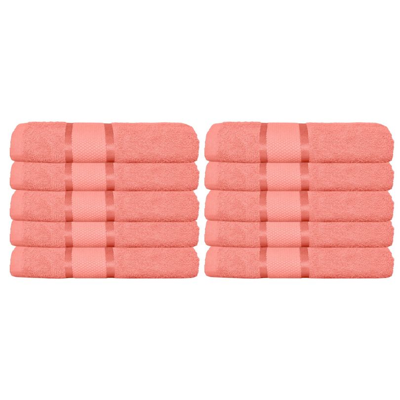 Set 10 prosoape bumbac 100%, 500 g/mp, model Dunga, ultra moi și absorbante|1025-PK