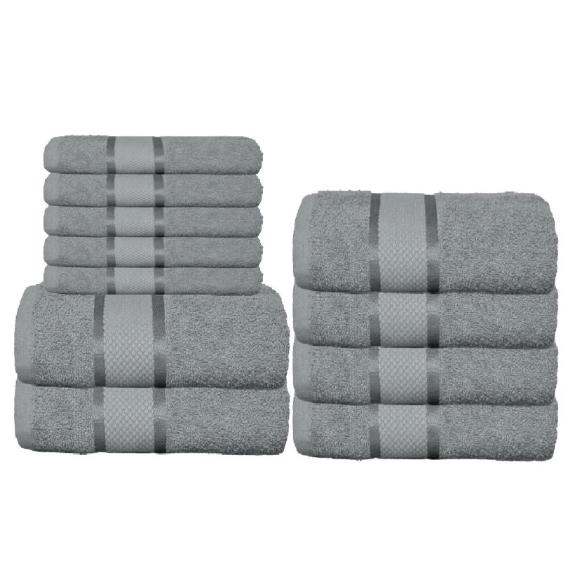 Set 11 prosoape bumbac 100%, 500 g/mp, model Dunga, ultra moi și absorbante|1029-PK