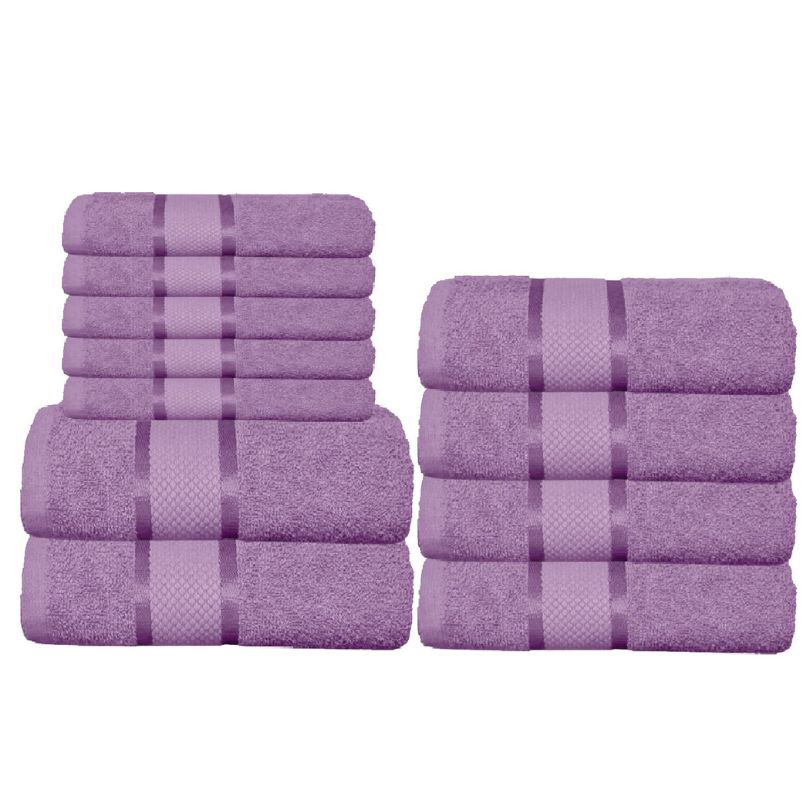 Set 11 prosoape bumbac 100%, 500 g/mp, model Dunga, ultra moi și absorbante|1034-PK
