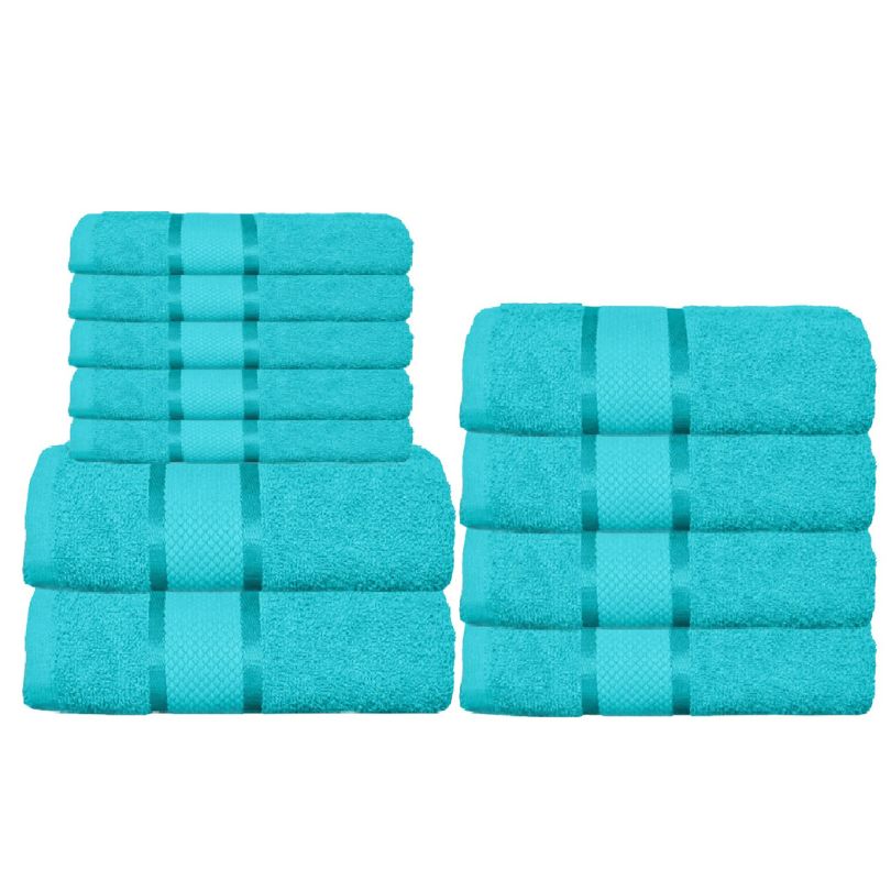 Set 11 prosoape bumbac 100%, 500 g/mp, model Dunga, ultra moi și absorbante|1035-PK 
