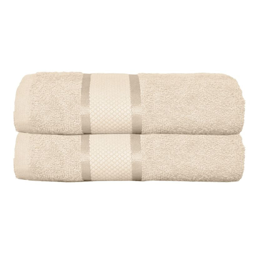 Set 2 prosoape bumbac 100%, 500 g/mp, model Dunga, ultra moi și absorbante|1054-PK